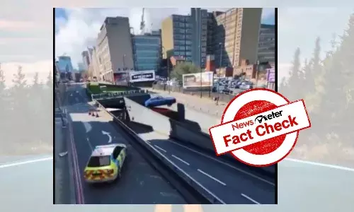 Animated video of car dramatically leaping over vehicles goes viral as real