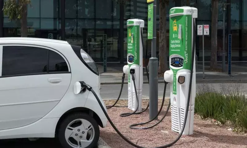 EV charging station