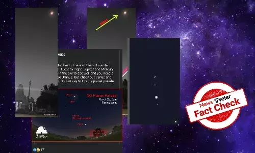 Viral video of 5 planets aligned in rare celestial event is not real