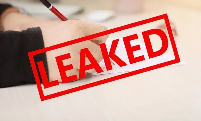 Vikarabad: Invigilator leaks class X question paper, booked