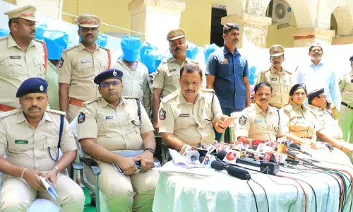 Tirupati: Ganja smuggling gang; 20 held, ganja worth Rs 9L seized