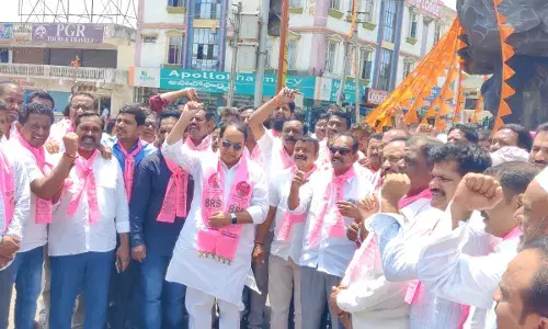 BRS leaders demanding disqualification of Bandi Sanjay