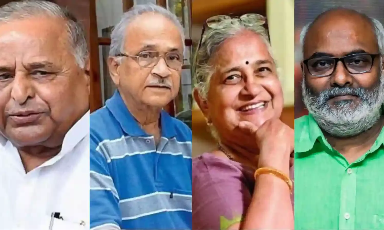 Mulayam Singh Yadav, Mahalanabis, Sudha Murty, Keeravaani