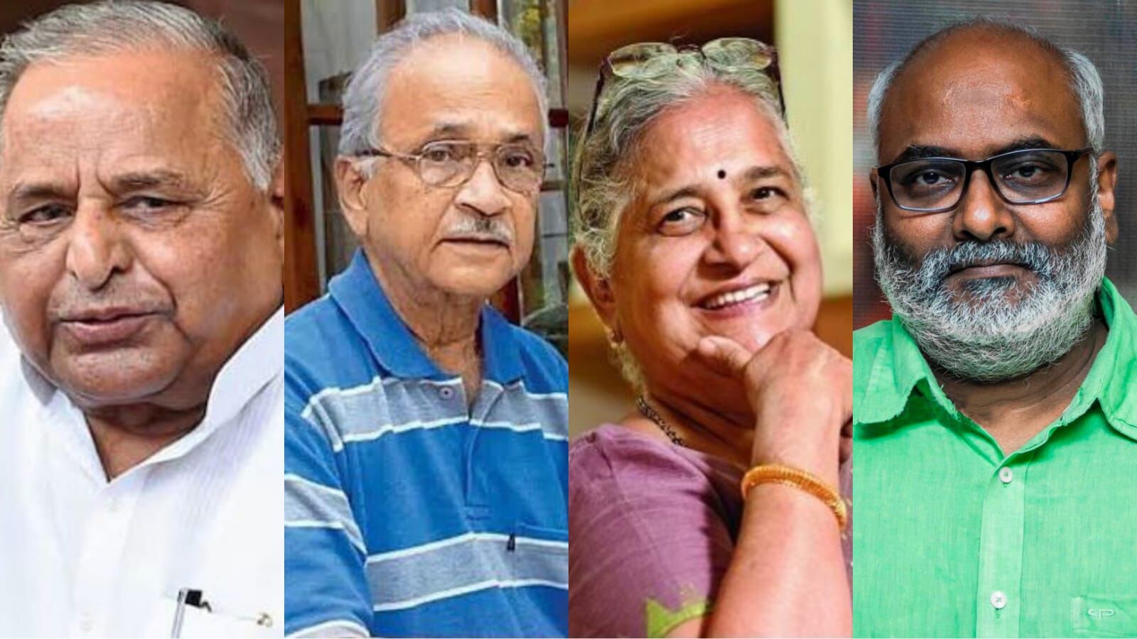 Padma awards conferred on Mulayam Singh Yadav, Mahalanabis, Sudha Murty ...