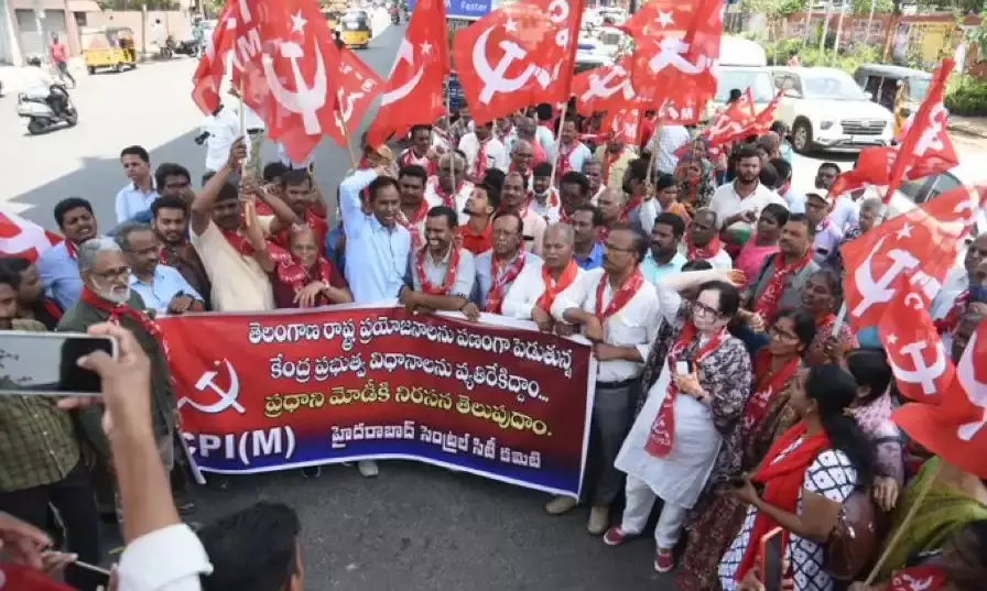 Opposition, students criticise Centres work in Telangana