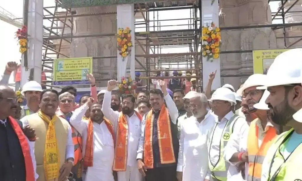 Maharashtra Chief Minister Eknath Shinde visit to Ayodhya