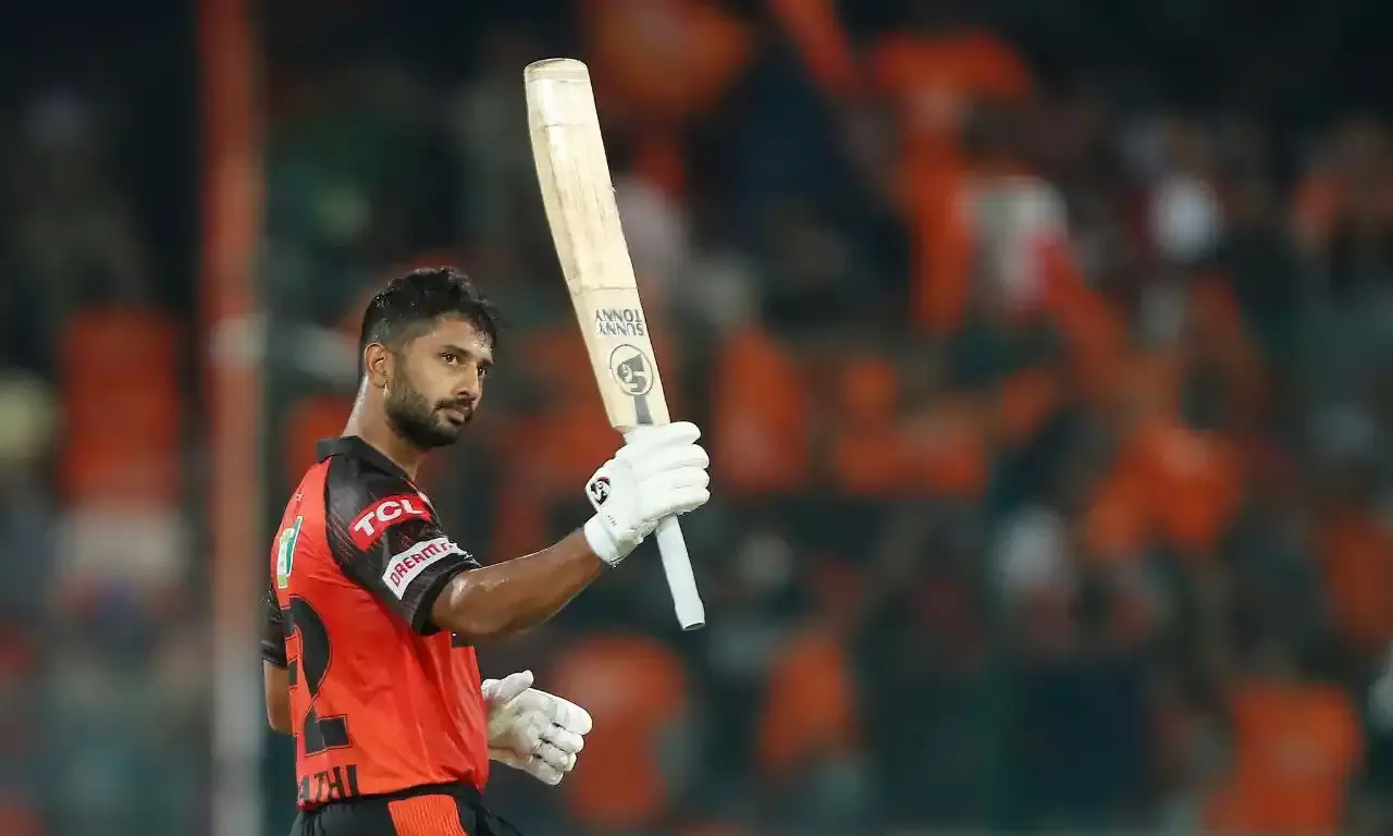 Rahul Tripathi from Sunrisers Hyderabad team