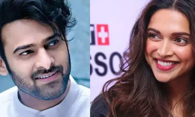 Prabhas and Deepika Padukone