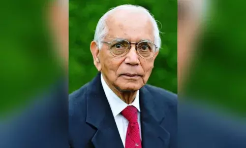 Calyampudi Radhakrishna Rao, a prominent Indian-American mathematician and statistician