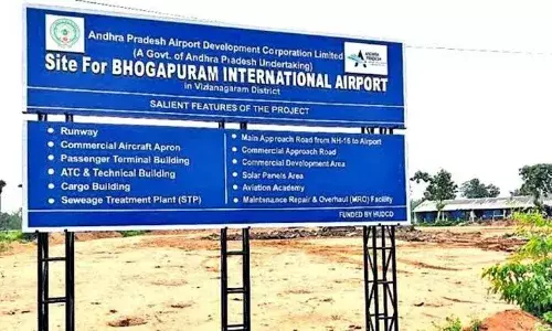 Foundation stone to be laid for Bhogapuram airport