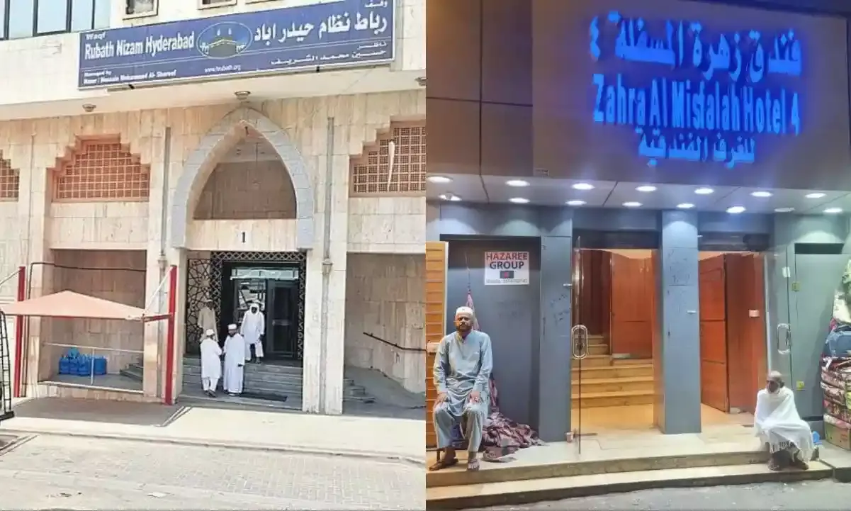 From left: Rubath free housing facility (Before and After)