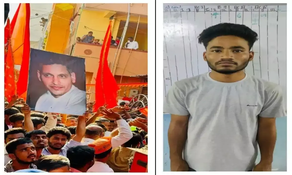 Man who waved Godse photo in Ram Navami rally arrested
