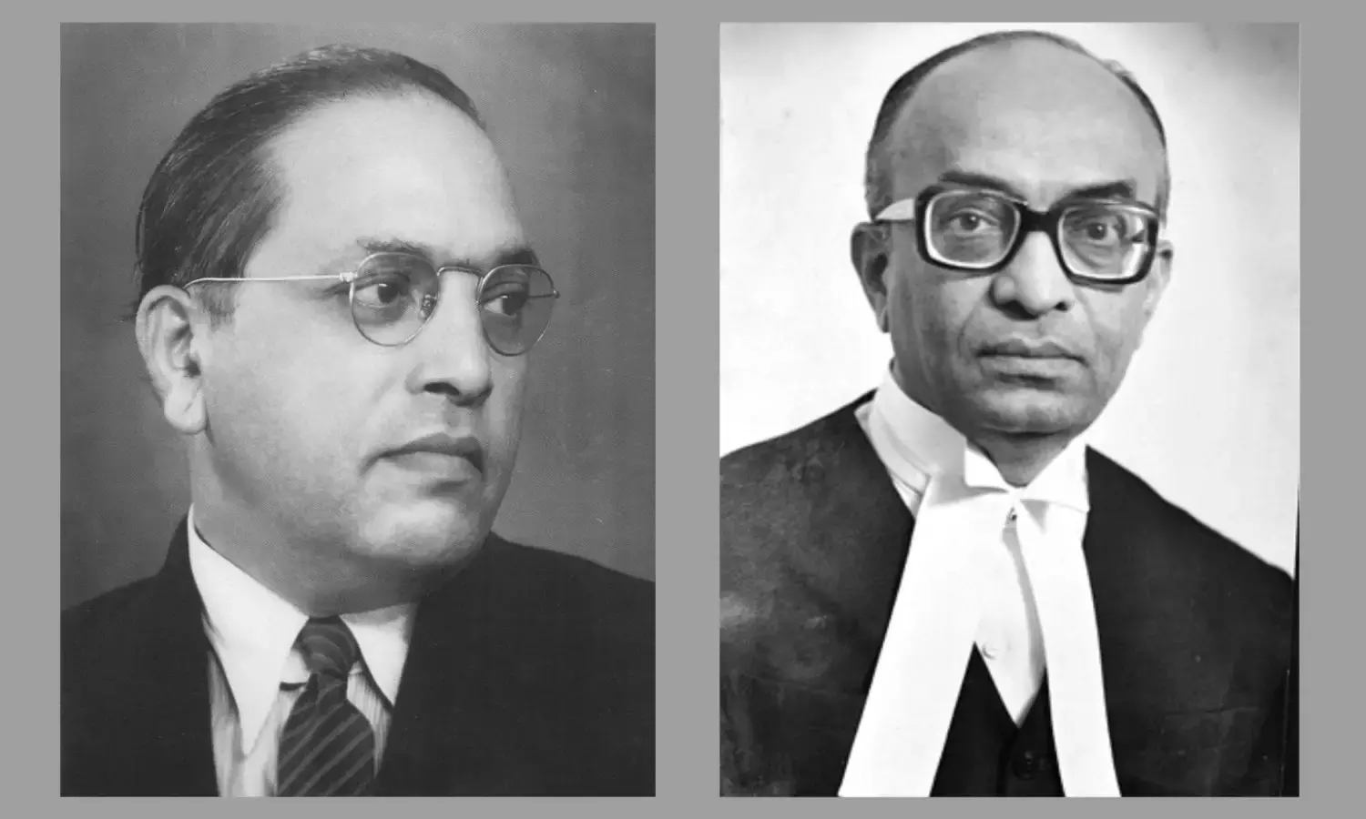 Dr BR Ambedkar and O Chinnappa Reddy
