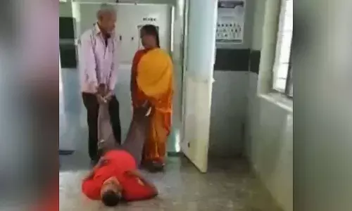 Man dragged by relatives in Nizamabad district hospital