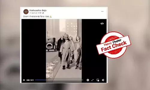 Viral video shows Paramahansa Yogananda not Swami Vivekananda