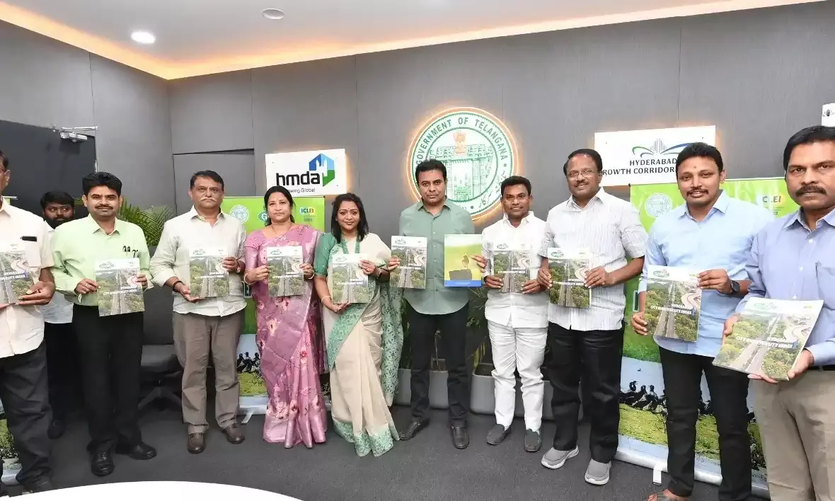 KTR releases City Biodiversity Index 2022, Hyderabad sees significant progress