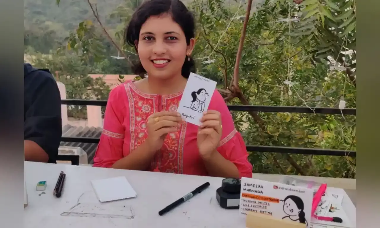 Illustrator and Cartoonist Sameera Maruvada of Salt and Sambar