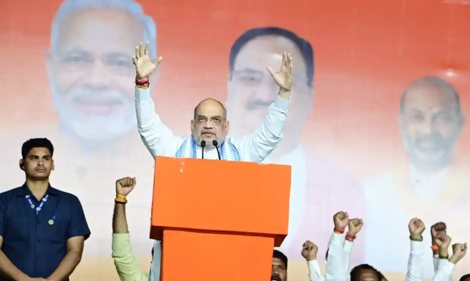 Amit Shah says Muslim reservations will be removed in Telangana
