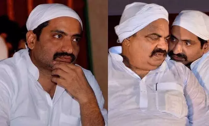 Atiq Ahmad and his brother Ashraf