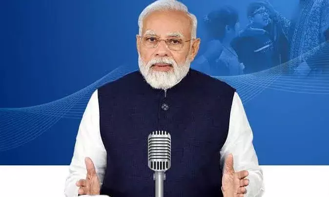 PM modi says mann ki baat helps for spiritual journey for me, allowed me to connect with people