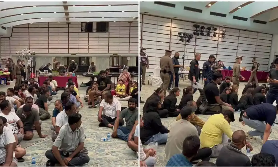 Gambling Racket busted in Thailand