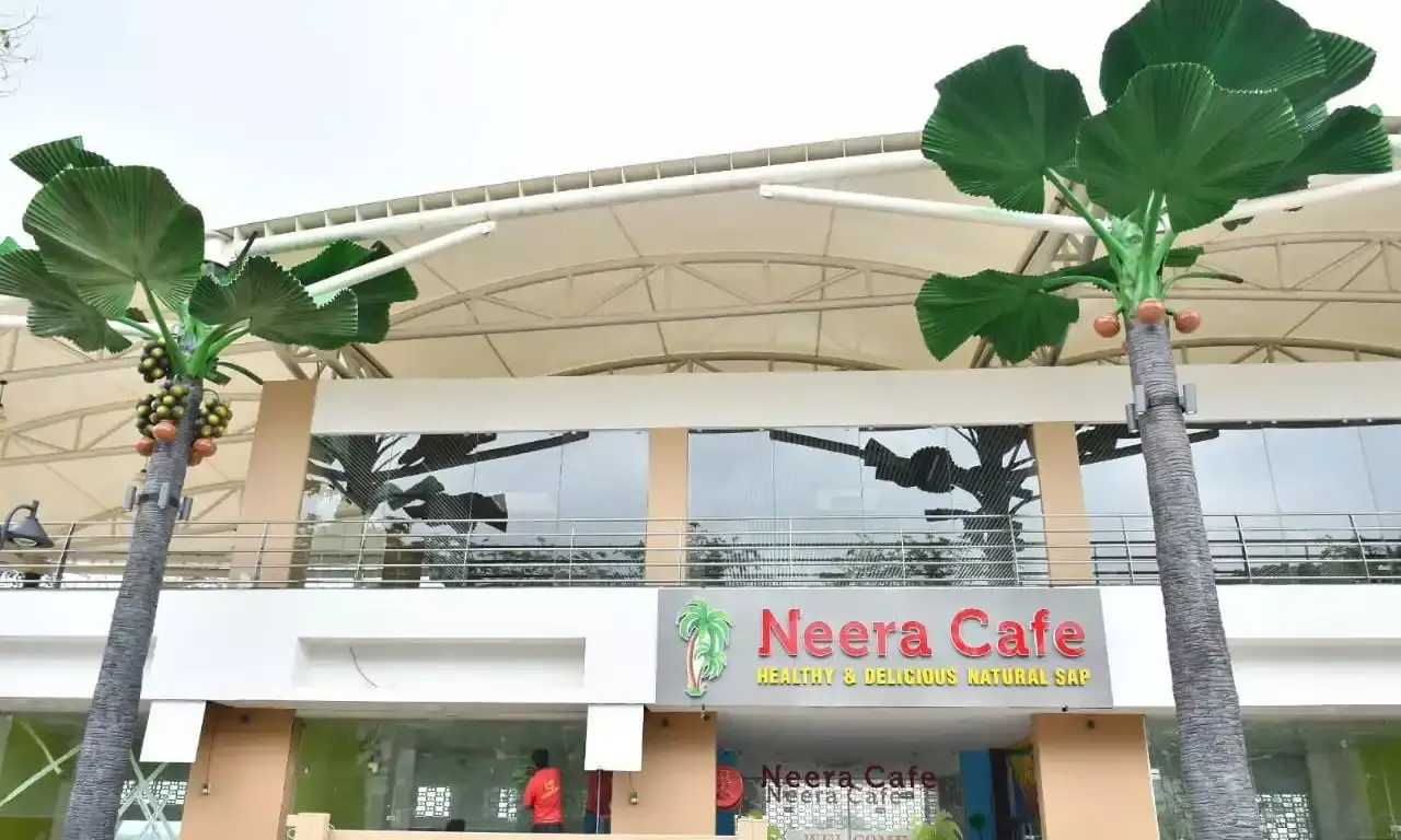 Nations first neera café opened in Hyderabad