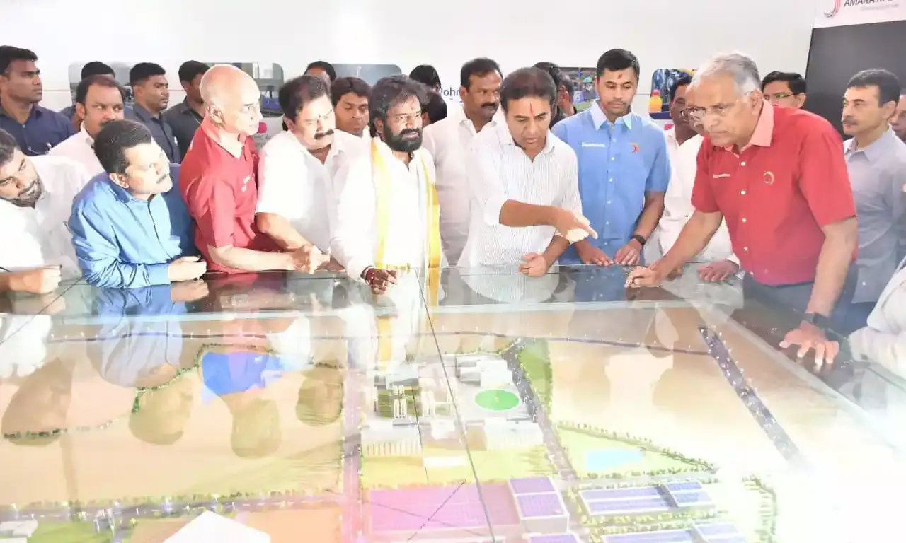 Amara Raja Batteries to set up Telangana’s first gigafactory in Mahbubnagar