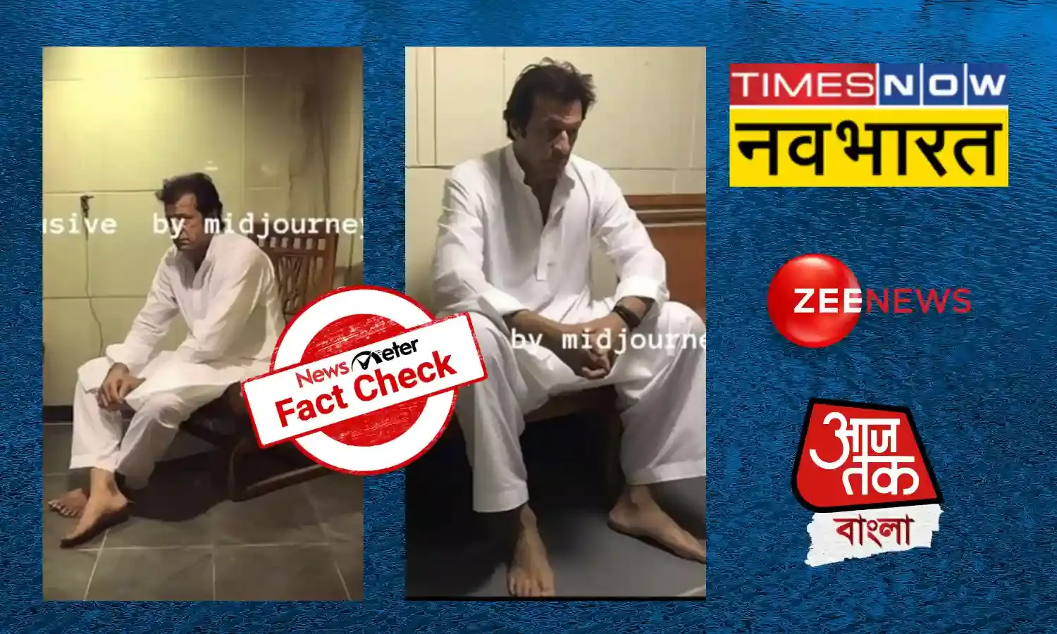 Indian media share AI-generated images of Imran Khan in jail