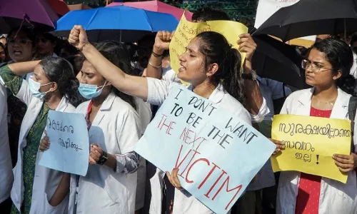 Kerala medicos go on strike, demand security after lady doctor murder