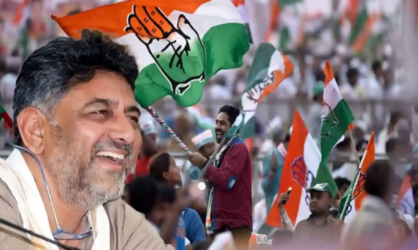 Congress wins 12 seats with a margin of 50 k votes