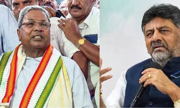 Siddaramaiah and DK Shivakumar