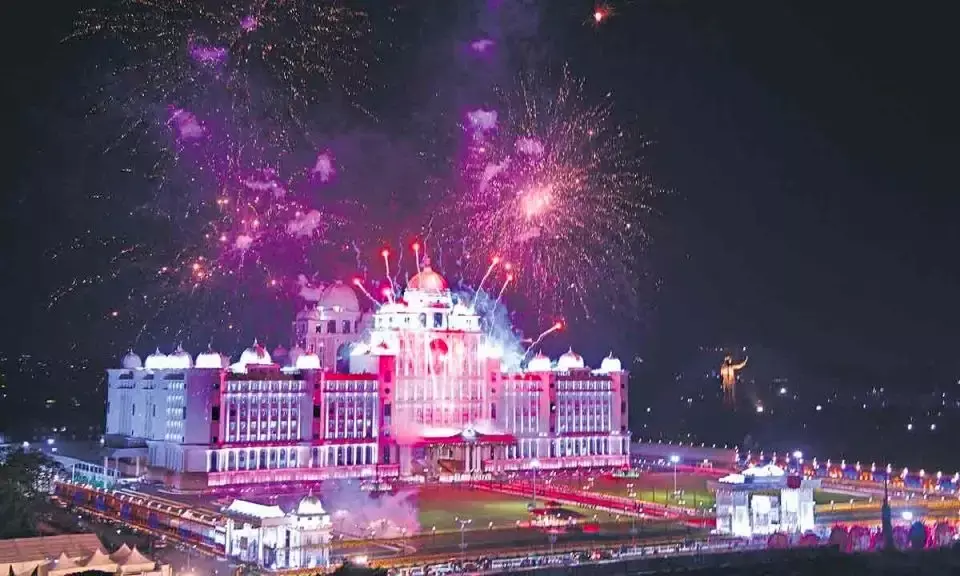 Telangana gears up for the 10th Formation Day celebrations.