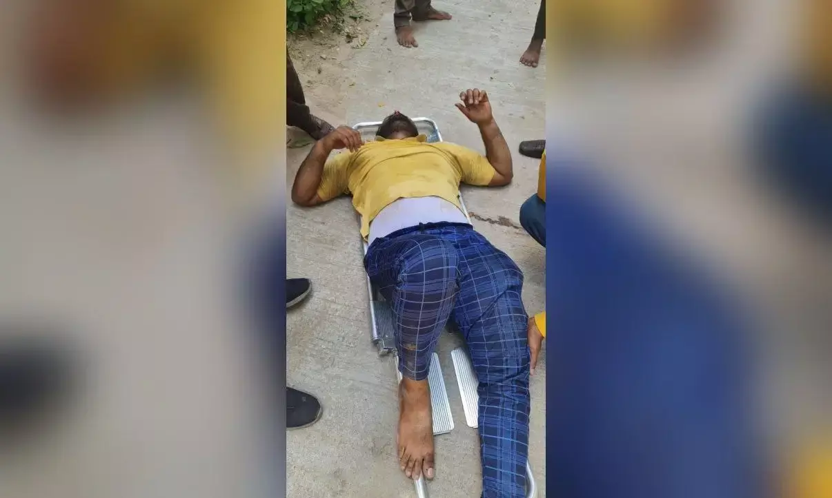 Amazon delivery boy jumps off third floor to escape dog attack got injured in Hyderabad