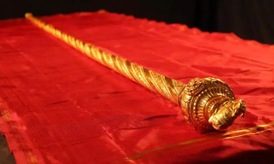 Sengol, a symbol of fair and equitable governance to be installed in new Parliament building.