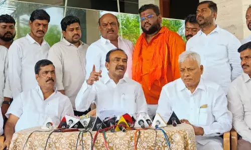 Scrapping GO 111 is part of scam by KCR: BJPs Etela Rajendar