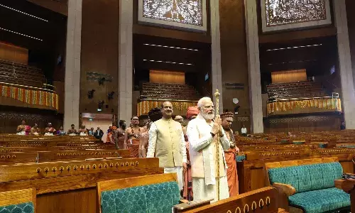 Parliament inauguration isa coronation ceremony of Delhi Sultan says Asaduddin Owaisi.