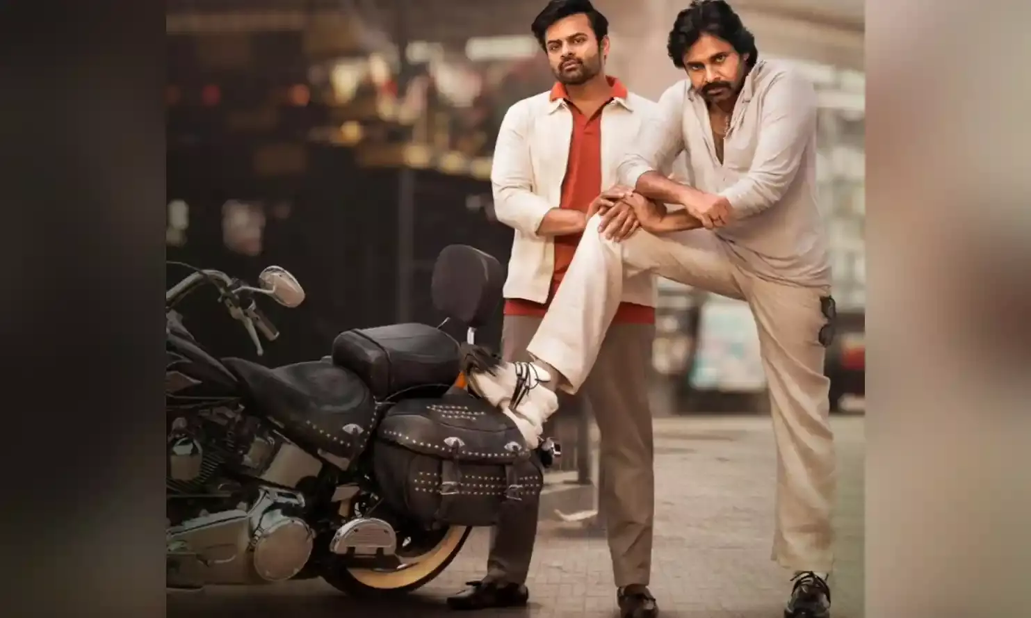 Pawan Kalyan, Sai Dharam Tej look stunning in first-look poster of BRO.