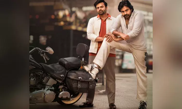 Pawan Kalyan, Sai Dharam Tej look stunning in first-look poster of BRO.