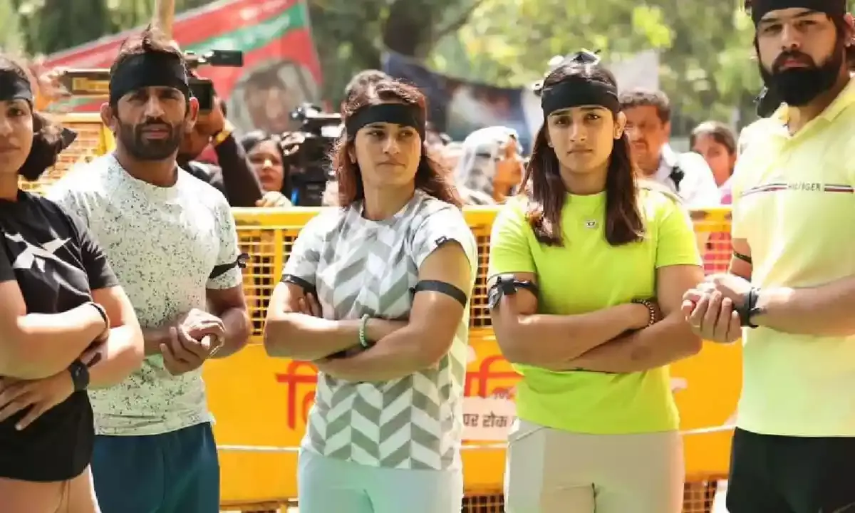 Wrestlers protest: Protect victims of sexual harassment, question BJP MP