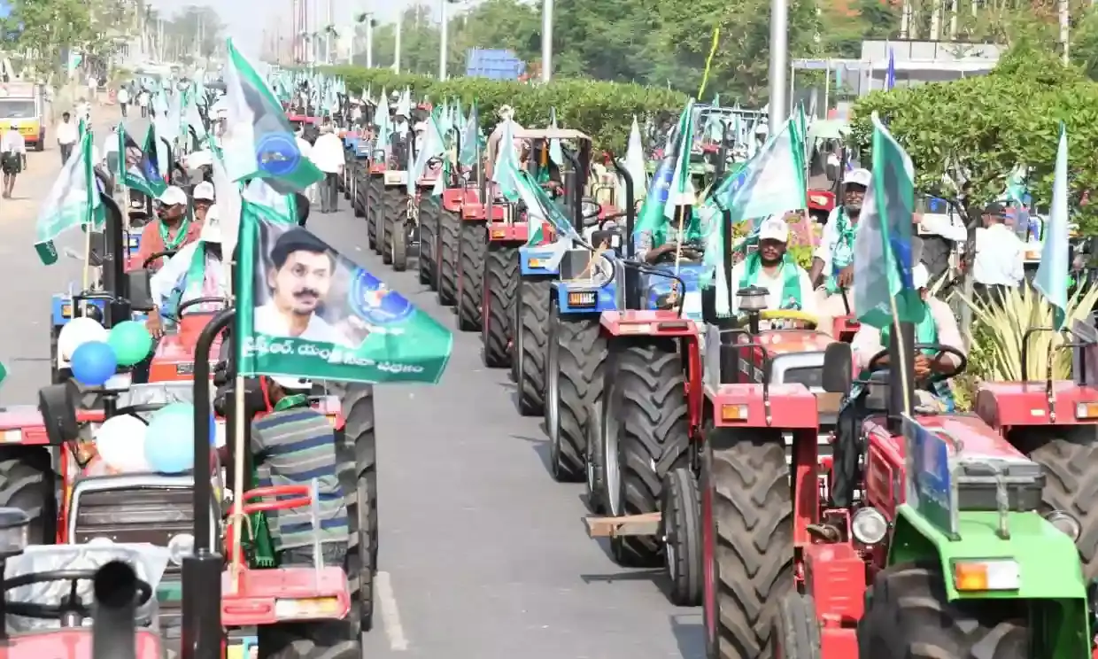 Jagan distributes farm machinery worth Rs 361 cr under YSR Yantra Seva scheme