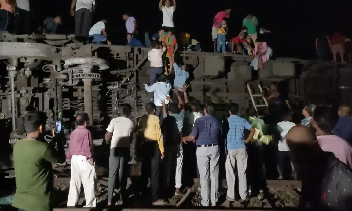 Several trains cancelled after railway accident in Odisha.