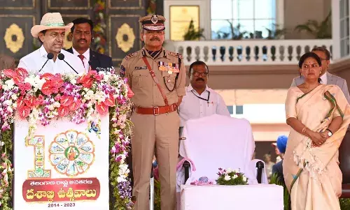 Telangana Formation Day: KCR hails stateās economic growth under BRS