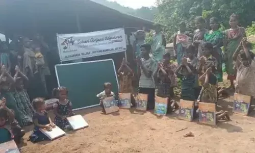 NHRC notice to Andhra govt over lack of school in tribal village in ASR district.