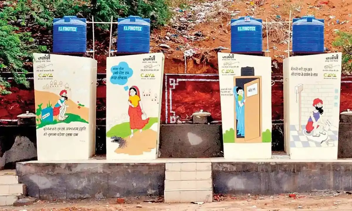 RTI reveals Rs 22.5 crore allocated for toilet construction swindled under TDP regime.