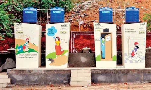 RTI reveals Rs 22.5 crore allocated for toilet construction swindled under TDP regime.