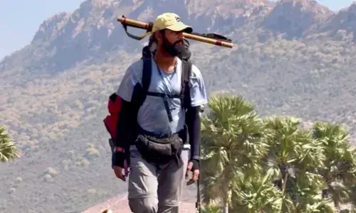 Meet Yati Gaur who’s on the ‘longest walk’ of India with his dog Butter.