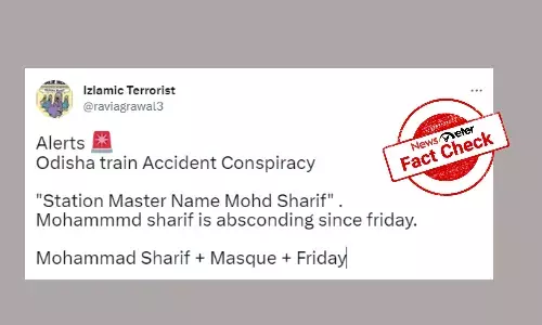 Odisha Train Accident: Mishap blamed on fictional Muslim station officer