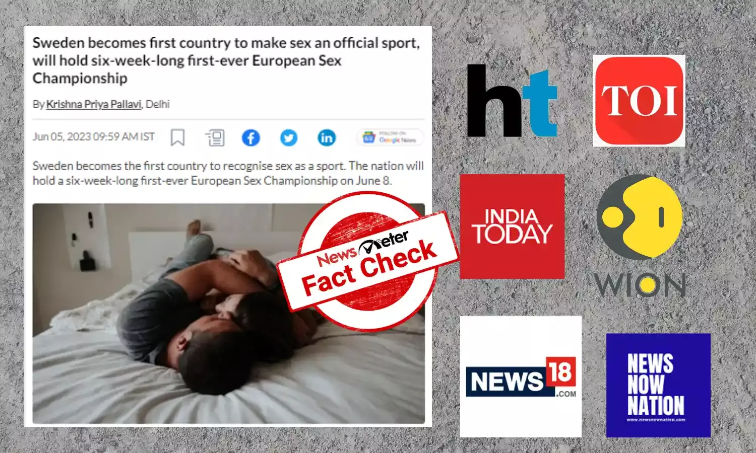 Fact Check: Viral claim about Sweden recognising sex as a sport is false