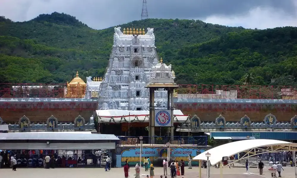 Replica of Tirumala Venkateswara Swamy temple in Mumbai.