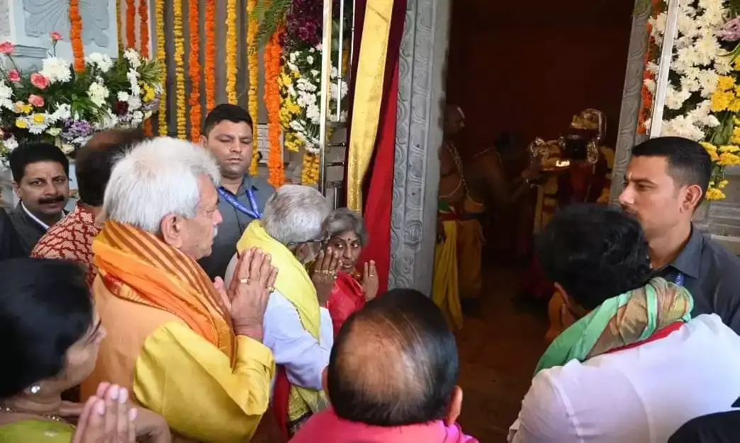 Sri Venkateswara Swamy Temple in Jammu is now open for devotees.